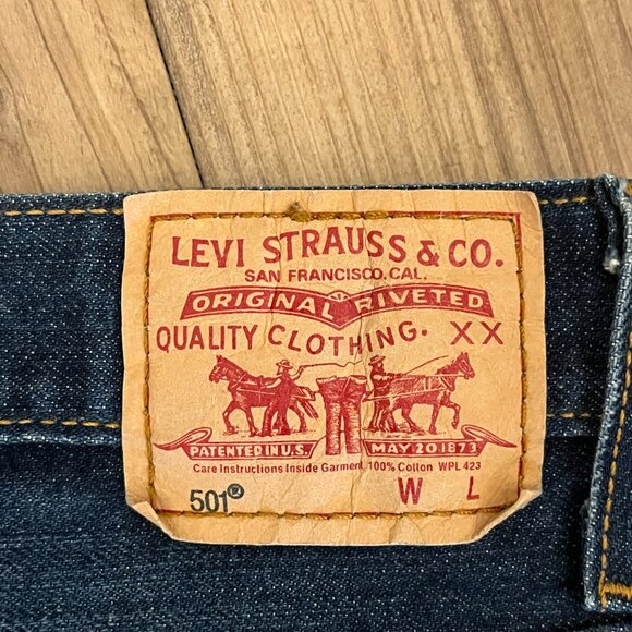 Levi's 501 Original Fit Jeans - W25 L31 - Straight Leg - Picture 6 of 13